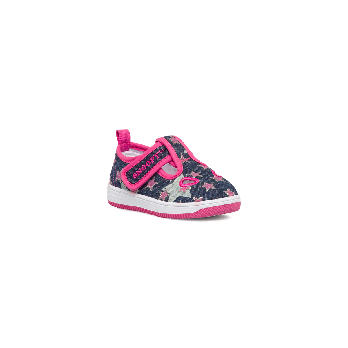 Pantofole blu e fucsia da bambina con logo Snoopy - Image 2