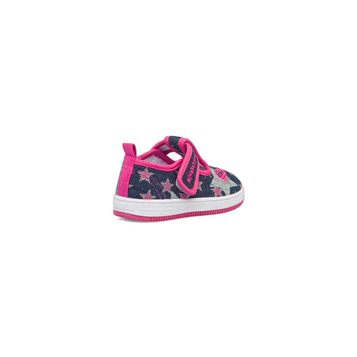 Pantofole blu e fucsia da bambina con logo Snoopy - Image 3