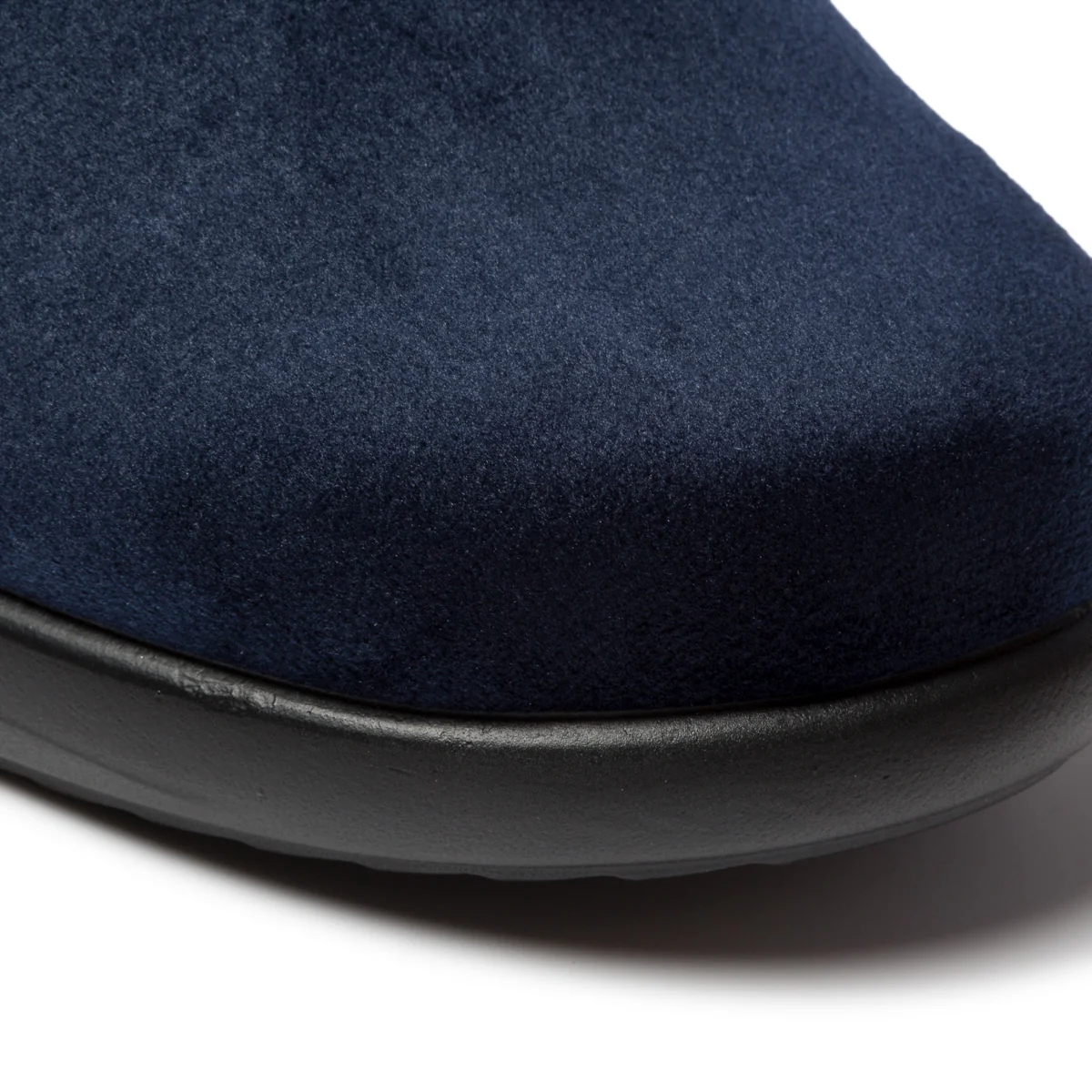 Pantofole blu in tessuto con profili tono su tono Fly Flot - Image 5
