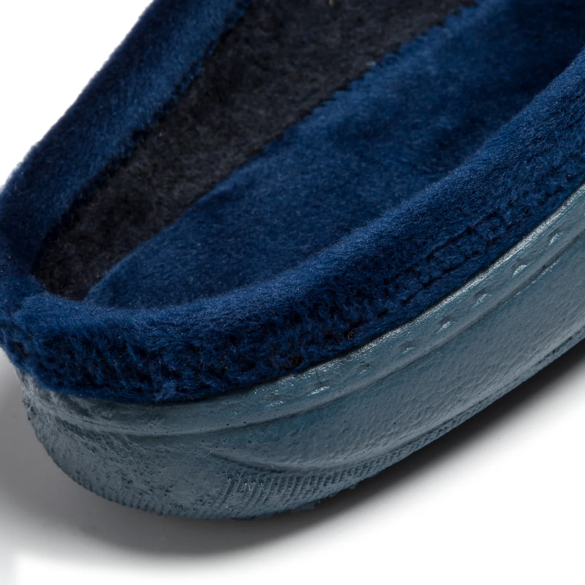 Pantofole blu in tessuto con profili tono su tono Forzasette - Image 7