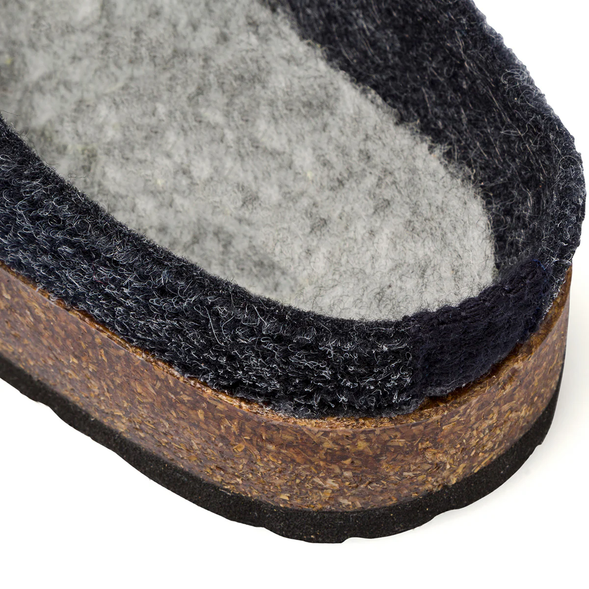 Pantofole blu in tessuto da donna con cinturino e fibbia Tè Verde - Image 6