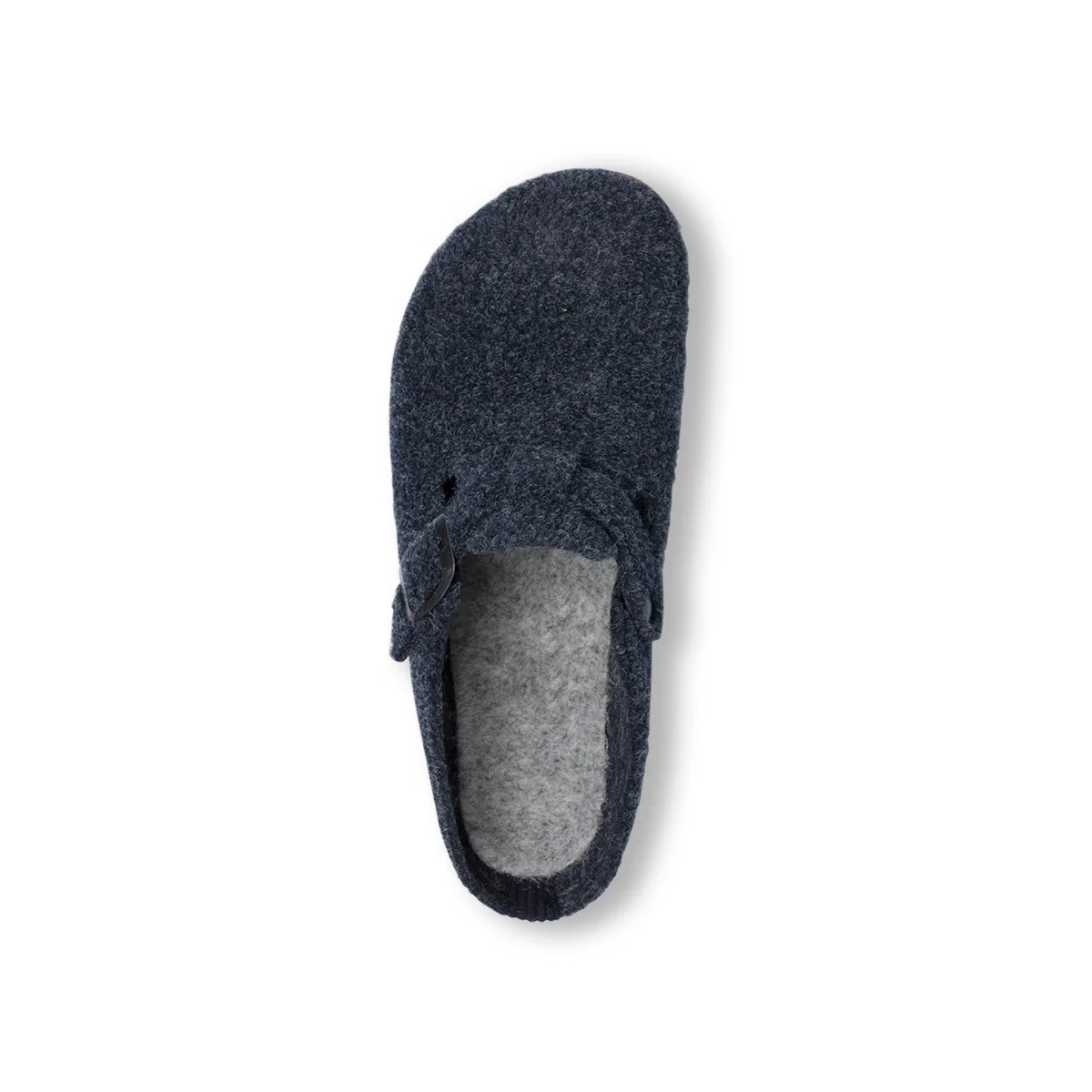 Pantofole blu in tessuto da donna con cinturino e fibbia Tè Verde - Image 8