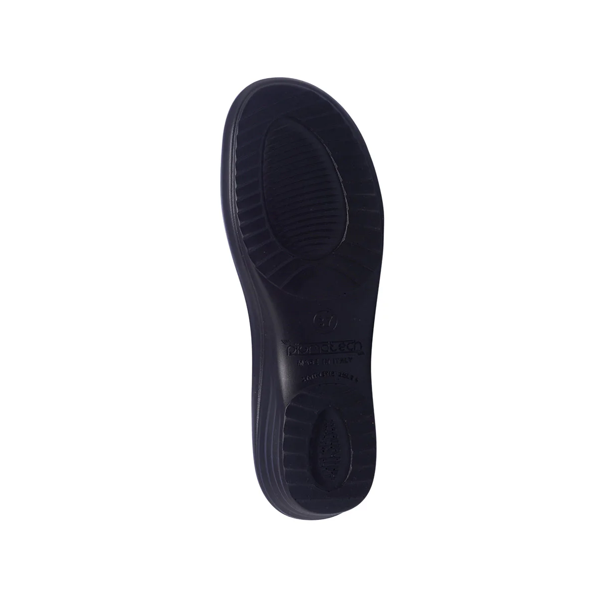 Pantofole blu in tessuto da donna con sottopiede anatomico Fly Flot - Image 4