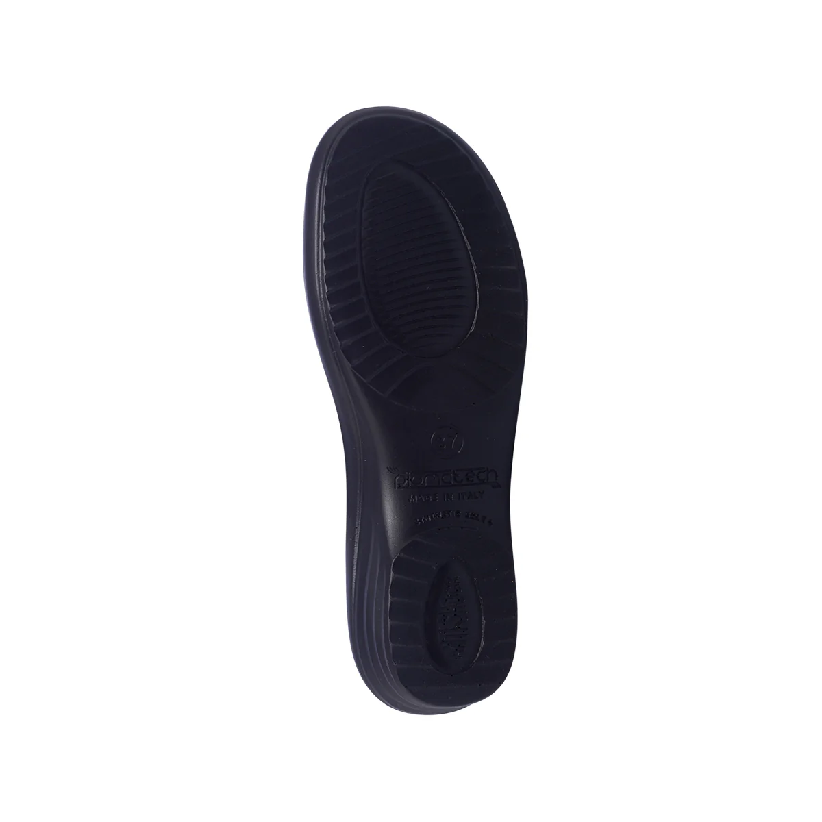 Pantofole blu in tessuto da donna con sottopiede anatomico Fly Flot - Image 9