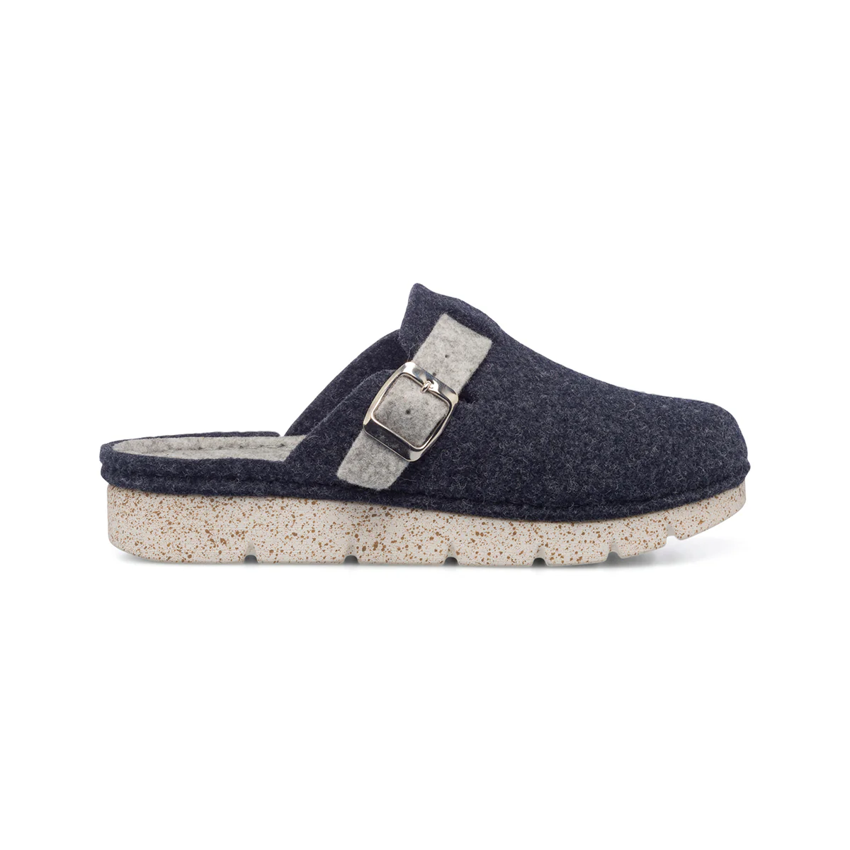 Pantofole blu in tessuto da donna Gextop