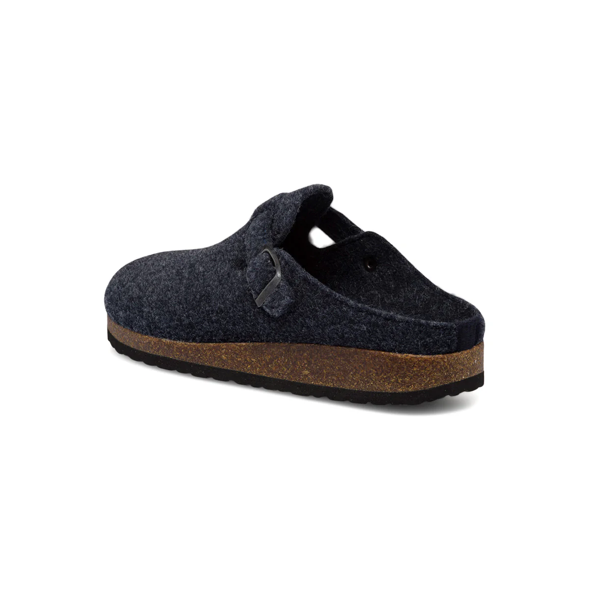 Pantofole blu in tessuto da uomo con cinturino Tè Verde - Image 3