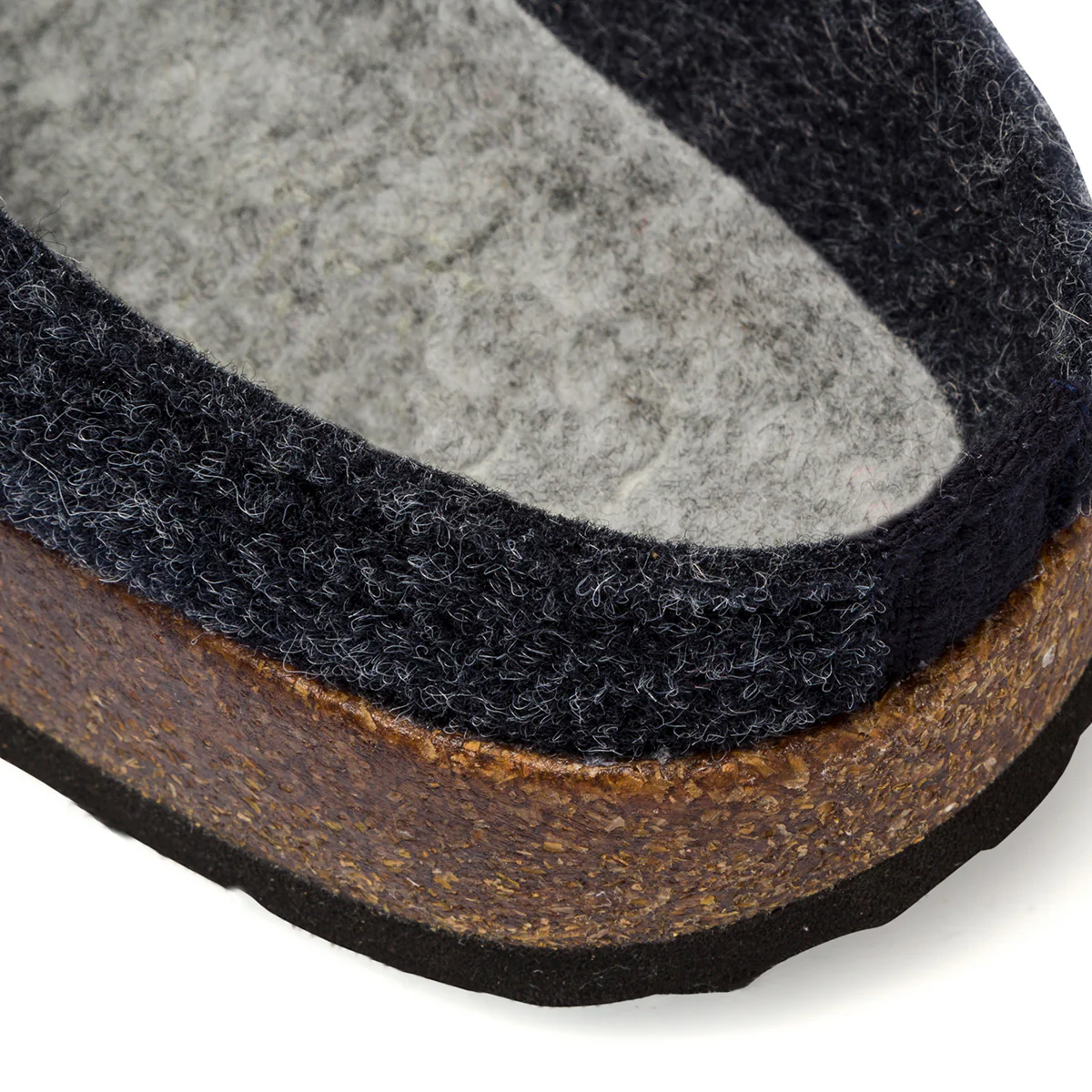 Pantofole blu in tessuto da uomo con cinturino Tè Verde - Image 6