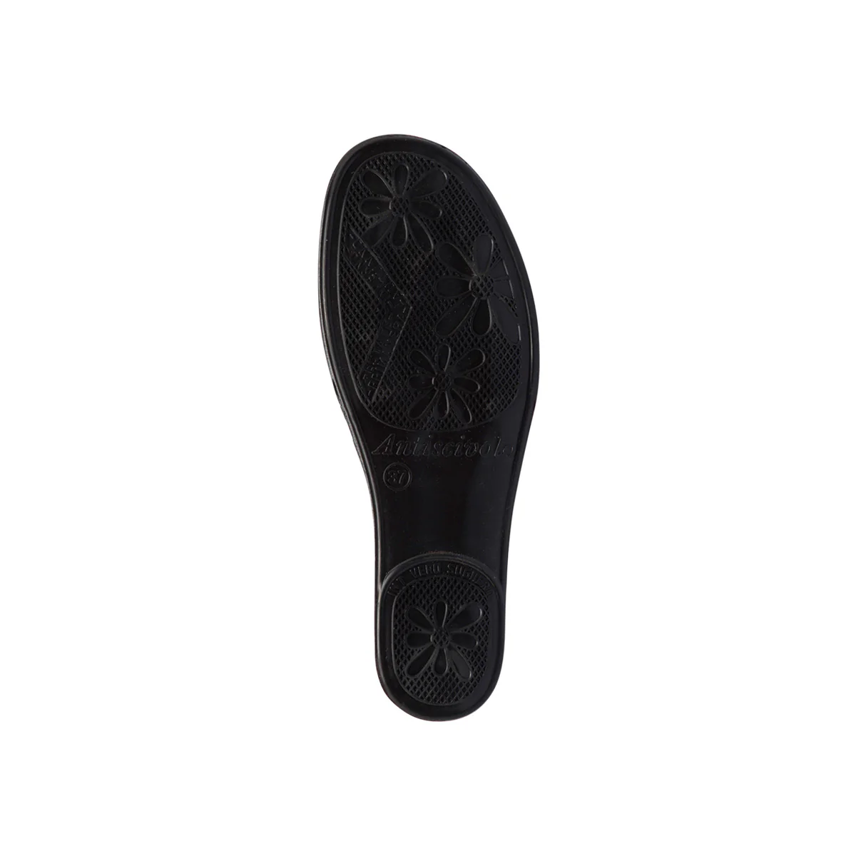 Pantofole bordeaux da donna con fiore StilRosa - Image 4