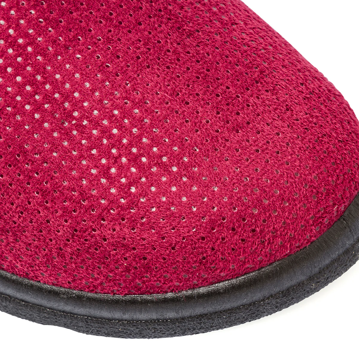 Pantofole bordeaux da donna con spilletta dorata Italia Trend - Image 5