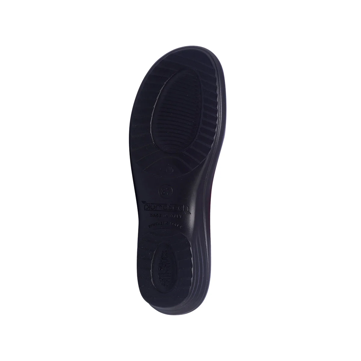 Pantofole bordeaux in tessuto da donna con sottopiede anatomico Fly Flot - Image 4