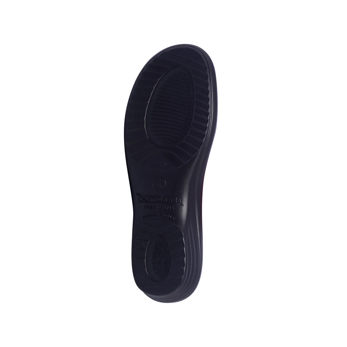 Pantofole bordeaux in tessuto da donna con sottopiede anatomico Fly Flot - Image 9