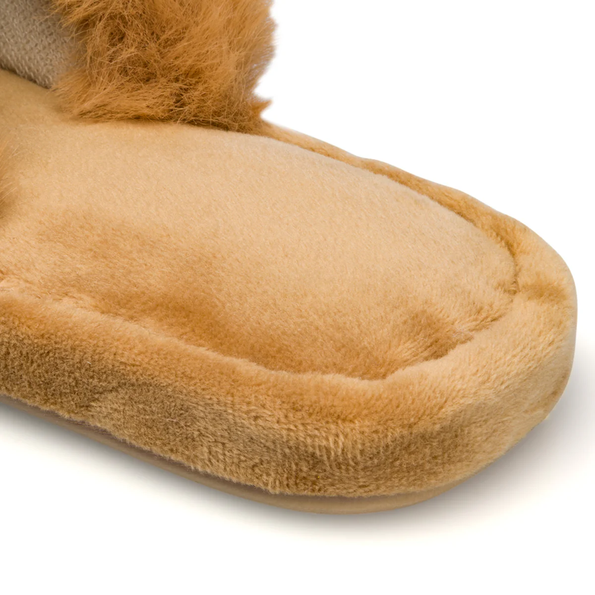 Pantofole camel in pelliccia da donna Mi@Mi - Image 6