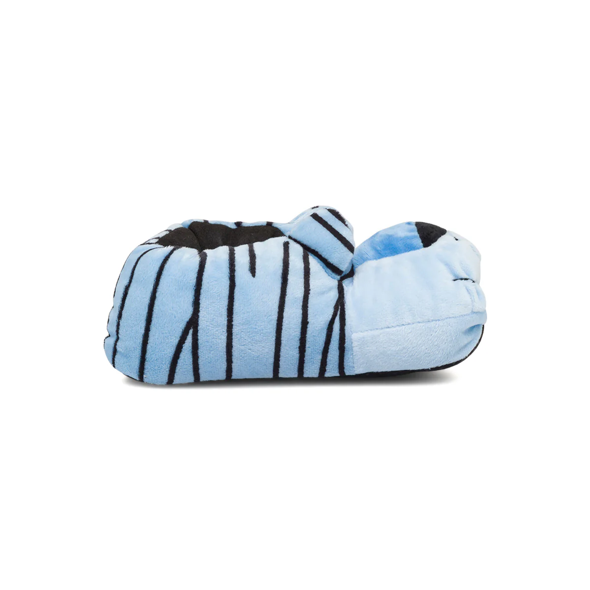 Pantofole color turchese da bambina a forma di peluche di tigre Hot Sand