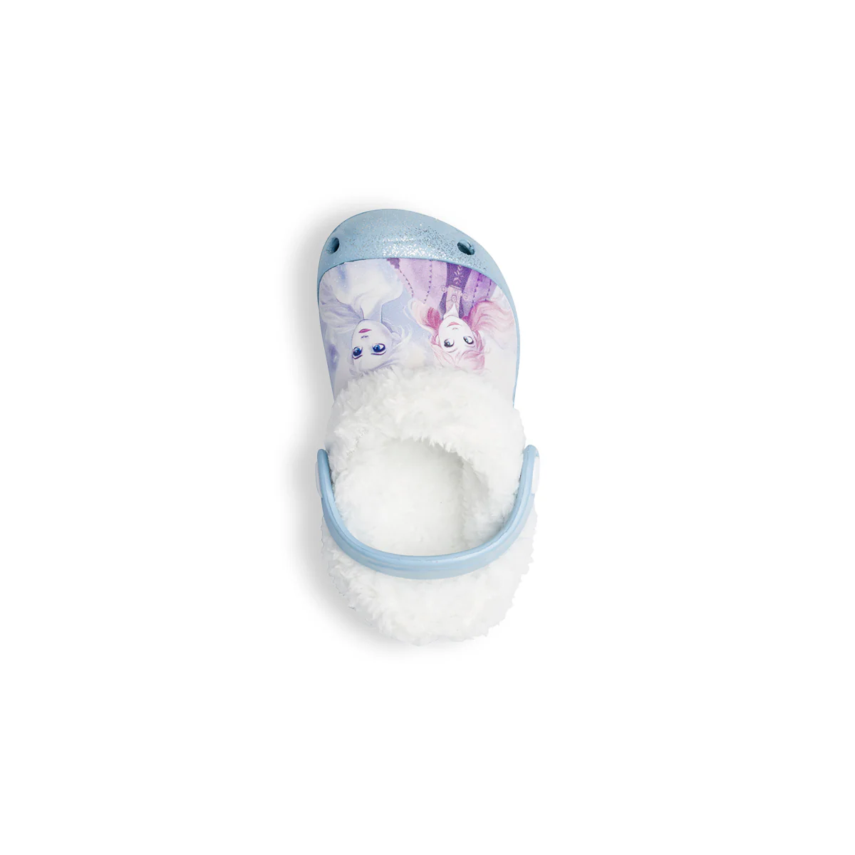 Pantofole da bambina azzurre con stampa Frozen - Image 7