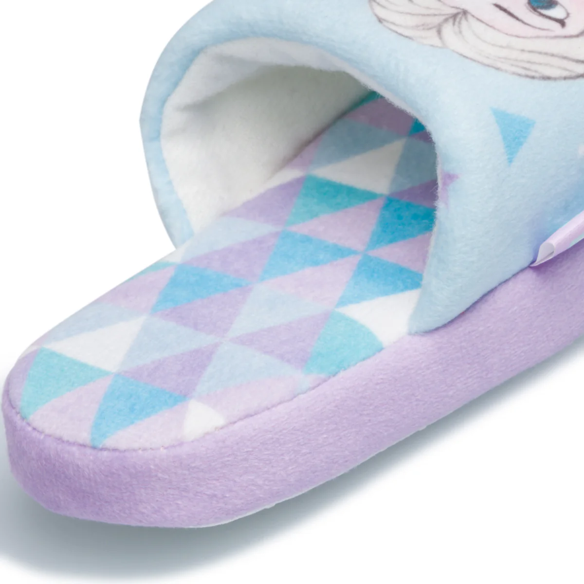 Pantofole da bambina azzurre e lilla con logo Frozen - Image 6