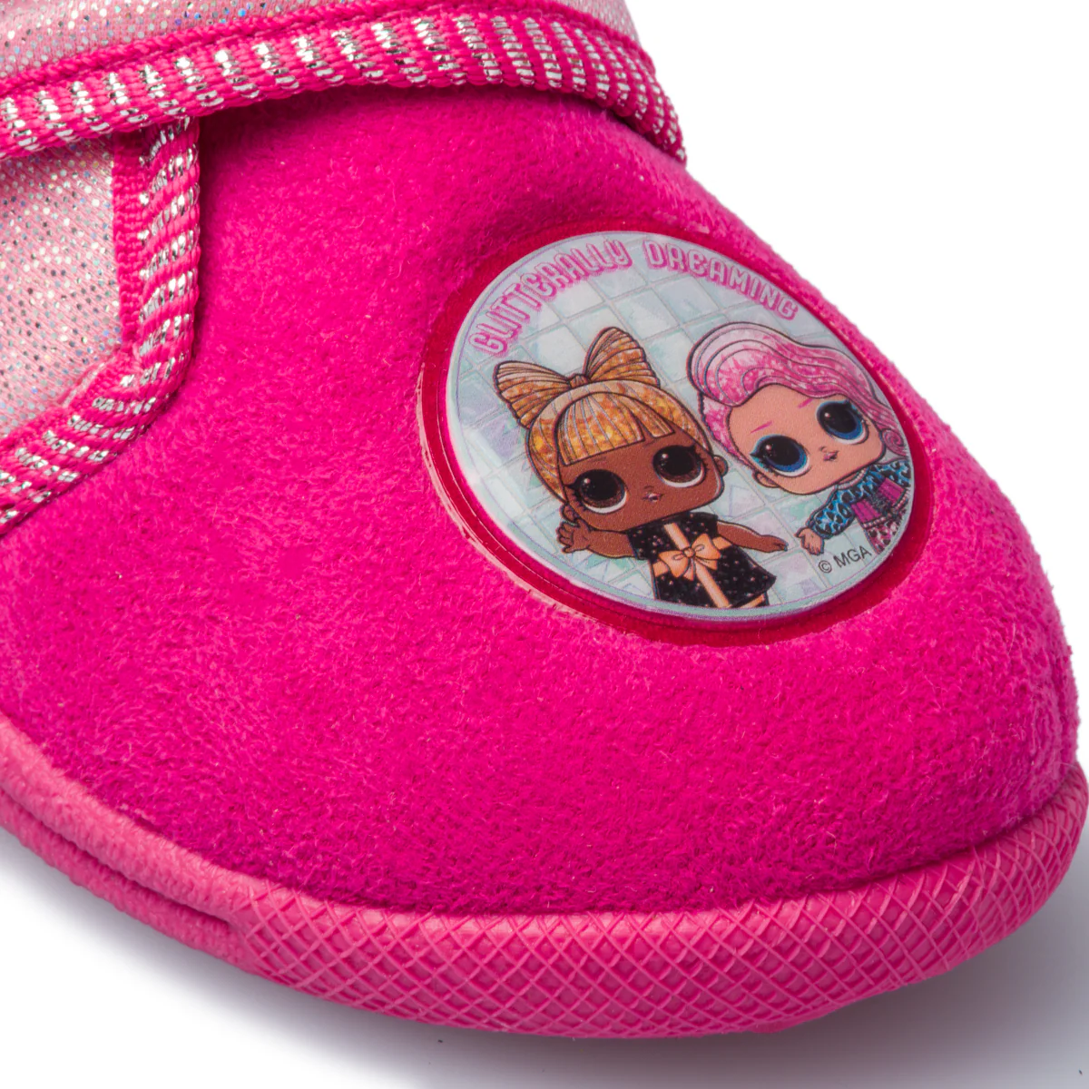 Pantofole da bambina fucsia con stampa LOL - Image 5