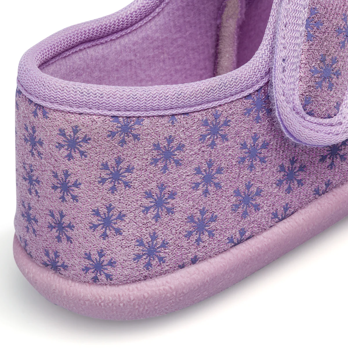 Pantofole da bambina lilla con patch Frozen - Image 7