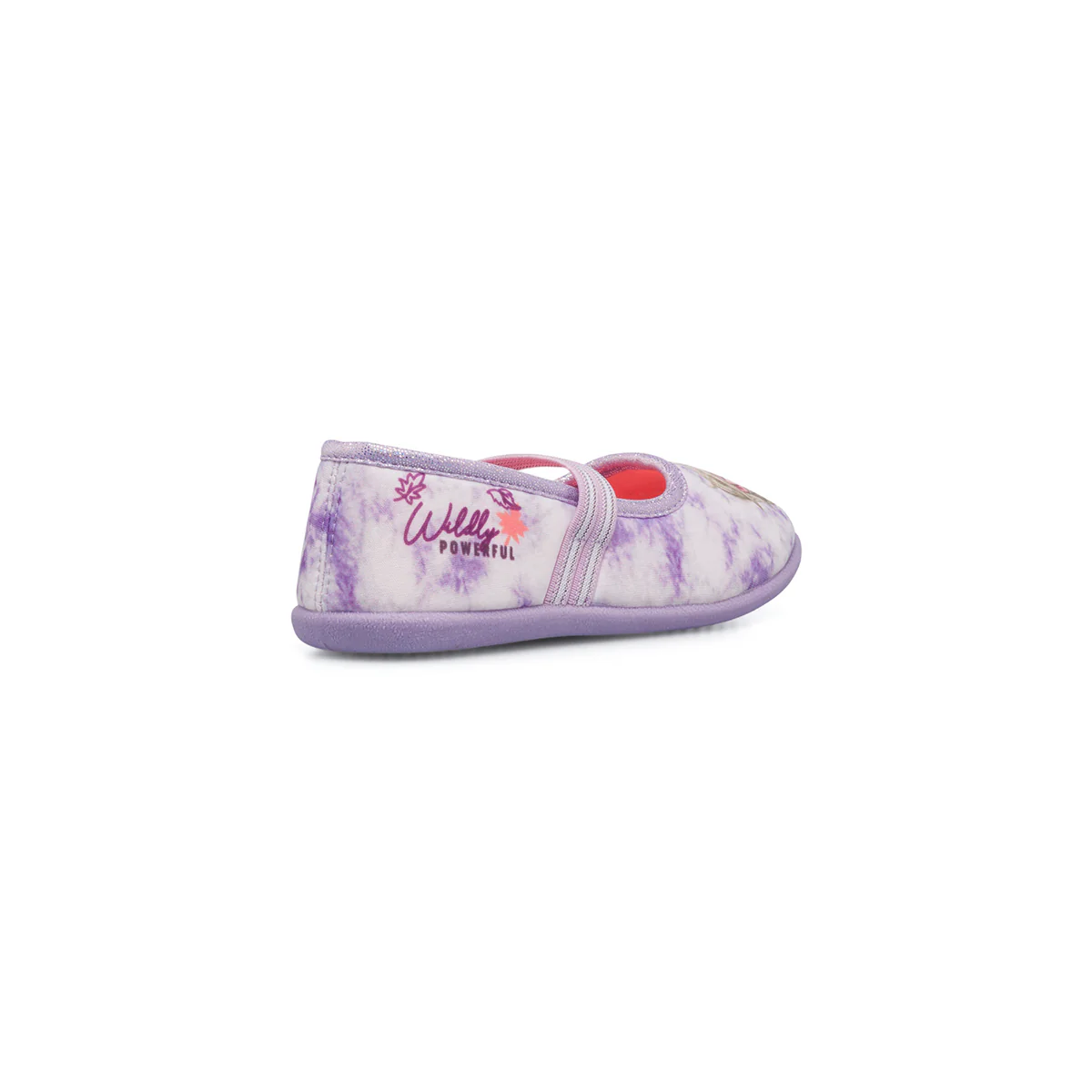 Pantofole da bambina lilla con stampa Frozen - Image 3