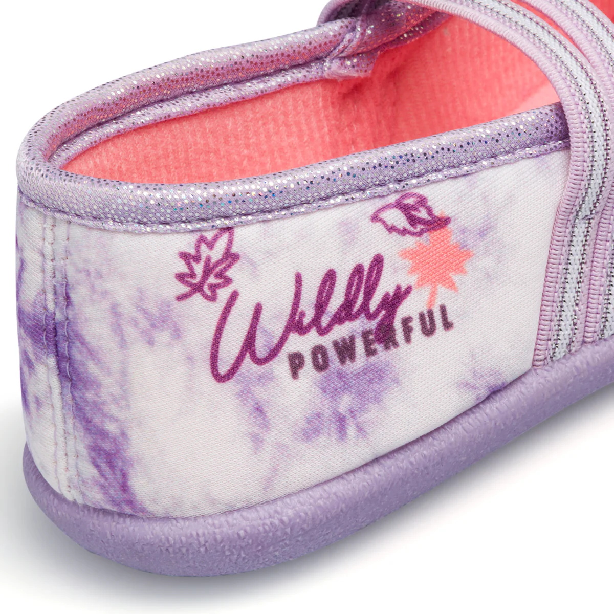 Pantofole da bambina lilla con stampa Frozen - Image 6