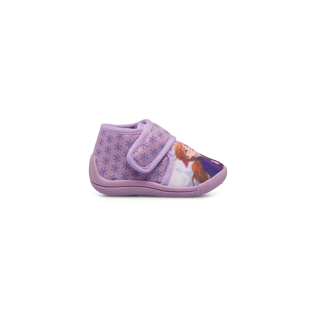Pantofole da bambina lilla con stampa Frozen