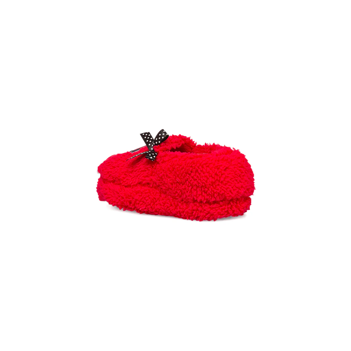 Pantofole da bambina rosse con logo e fiocco Minnie - Image 4