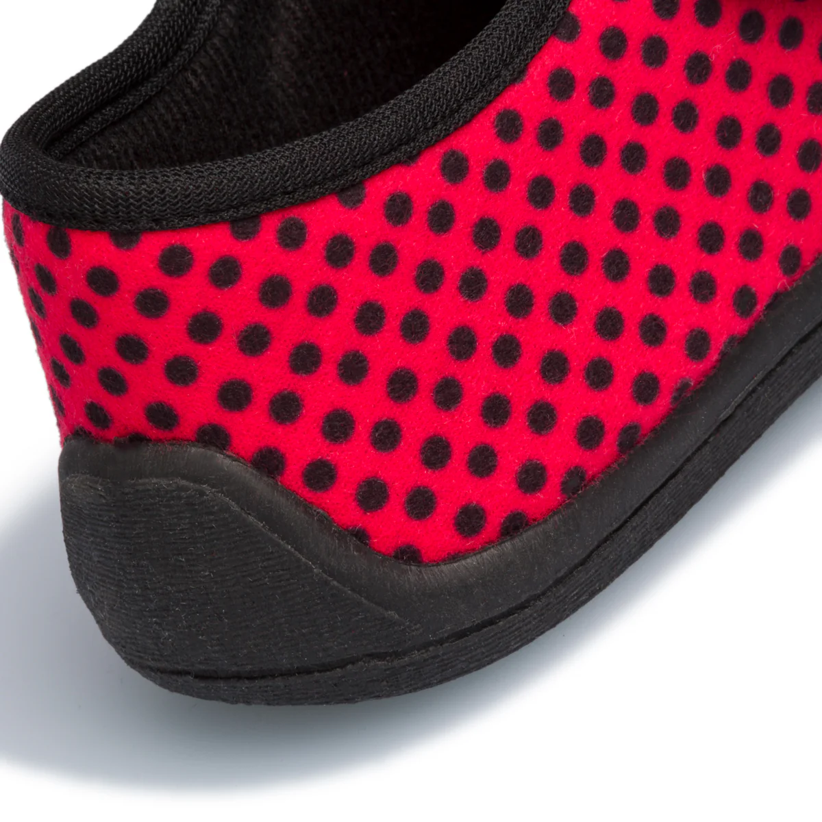 Pantofole da bambina rosse e nere con stampa Minnie - Image 7