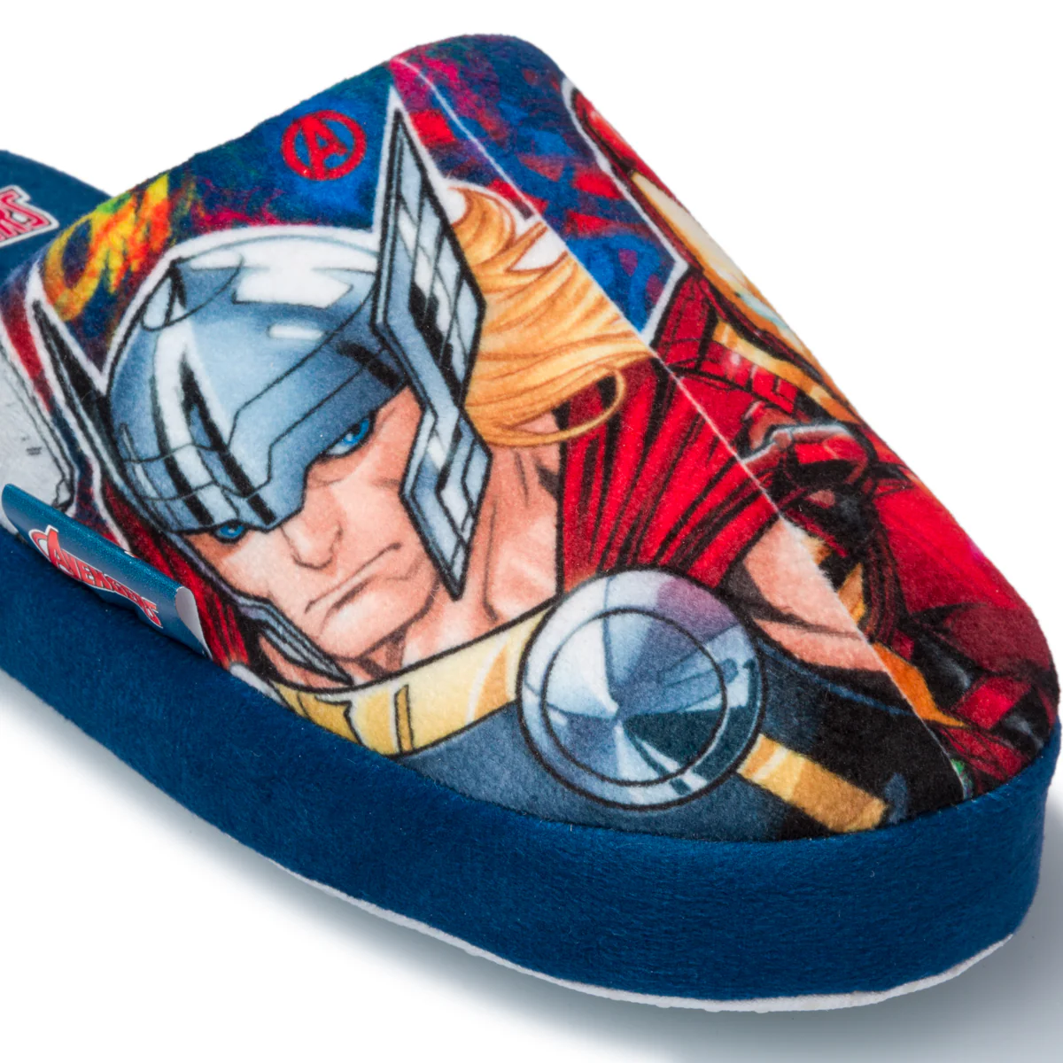 Pantofole da bambino blu con logo Avengers - Image 5