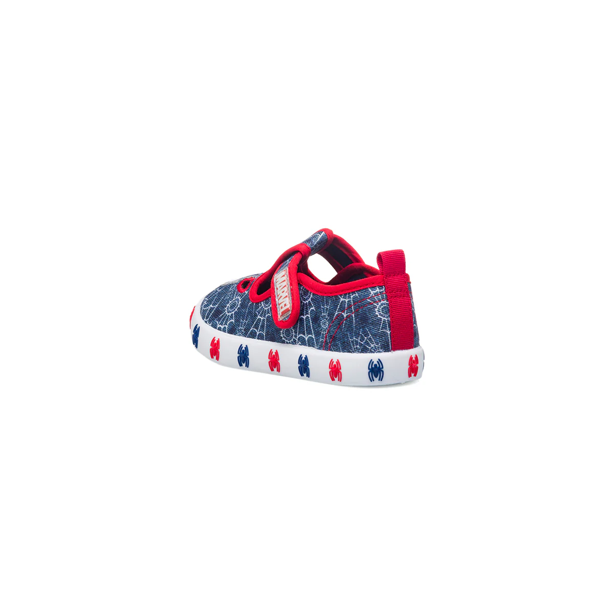 Pantofole da bambino blu con stampa Spiderman - Image 3