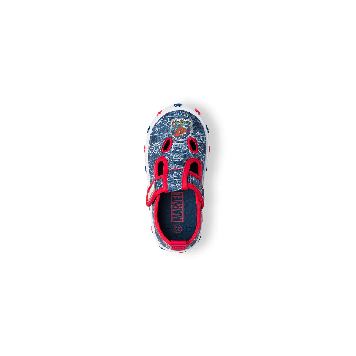 Pantofole da bambino blu con stampa Spiderman - Image 7
