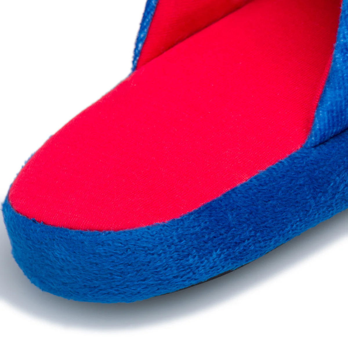 Pantofole da bambino blu con stampa Super Mario - Image 6