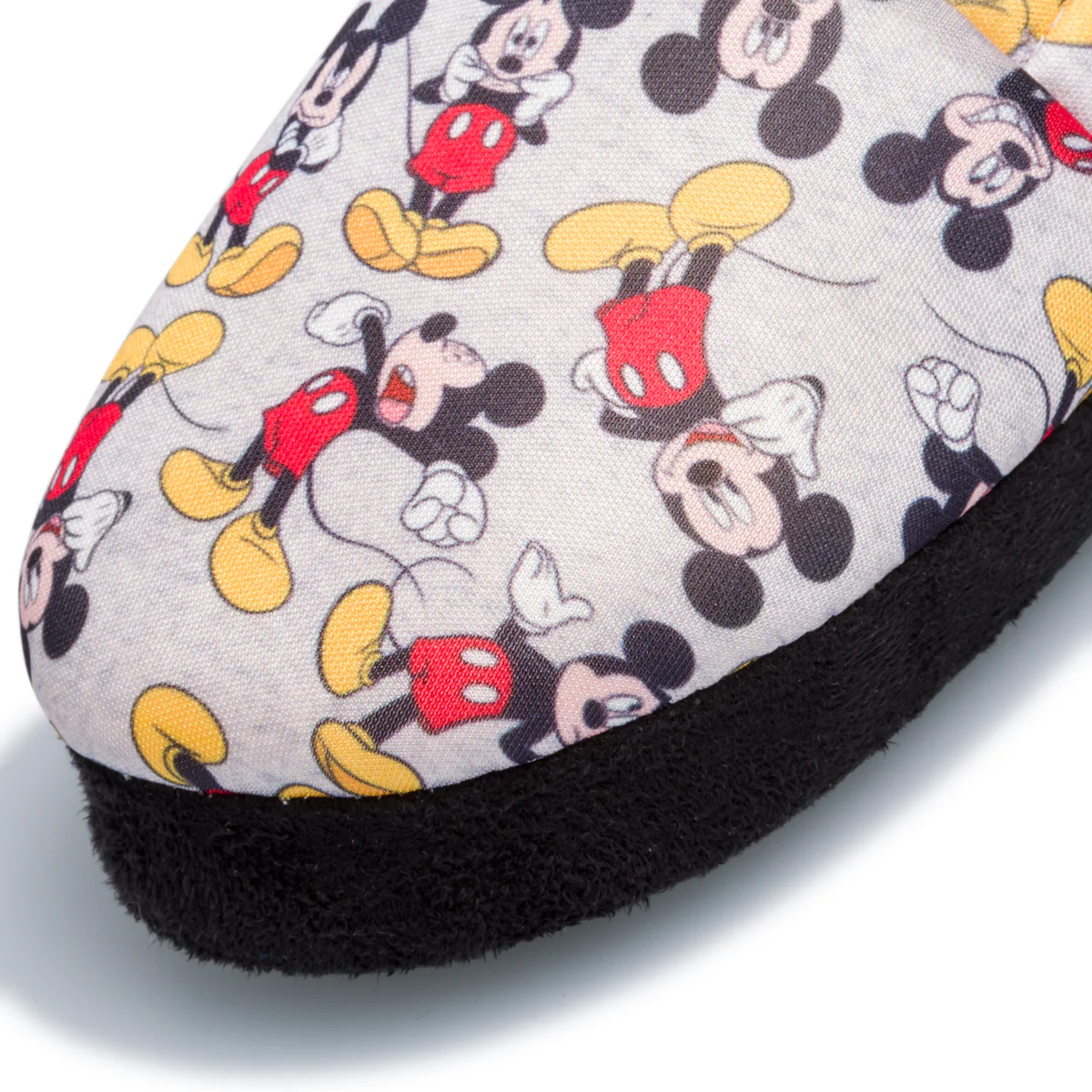 Pantofole da bambino grigie con stampa Mickey Mouse - Image 5