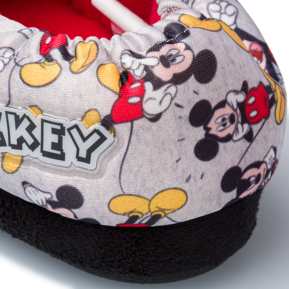 Pantofole da bambino grigie con stampa Mickey Mouse - Image 6