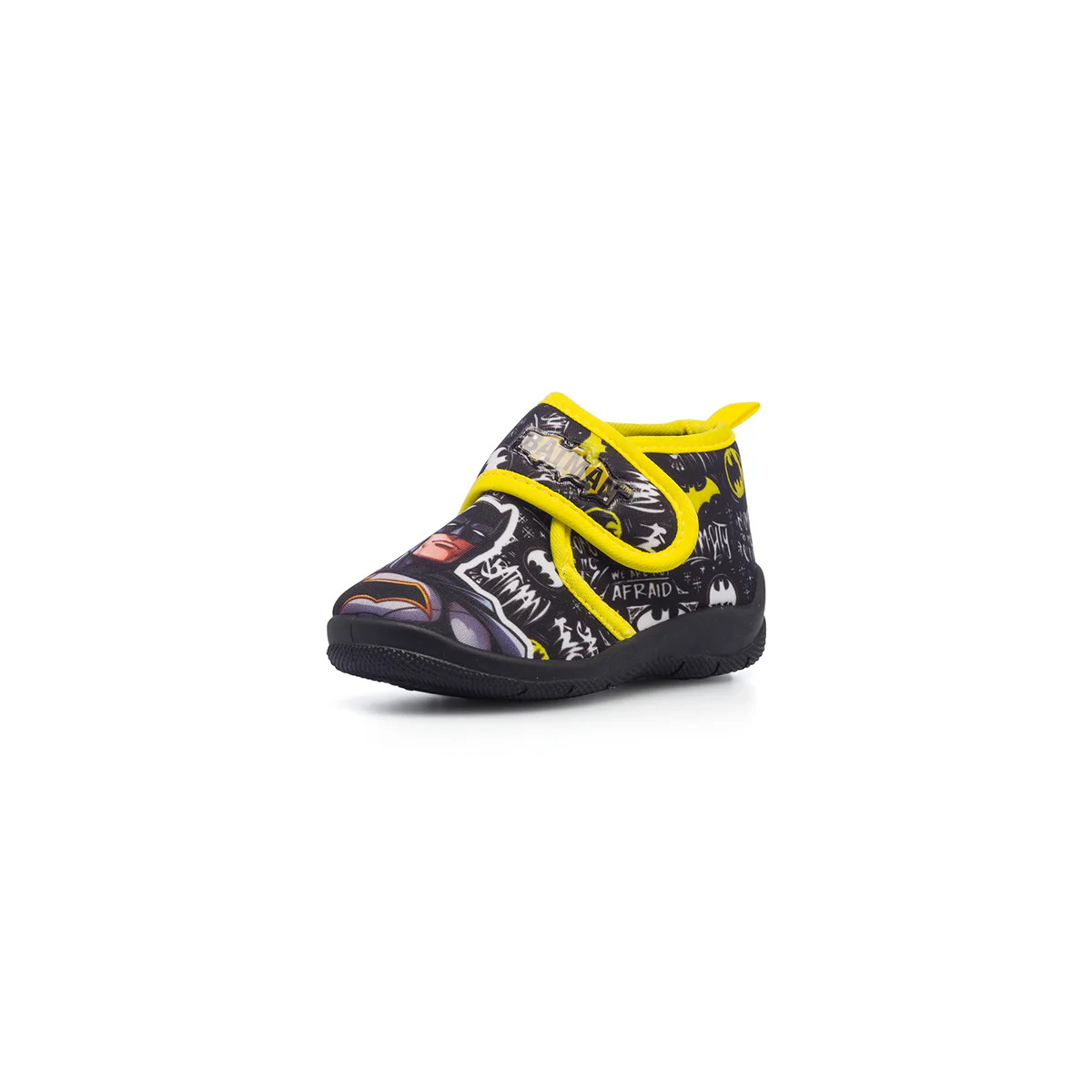 Pantofole da bambino nere con stampa Batman - Image 2