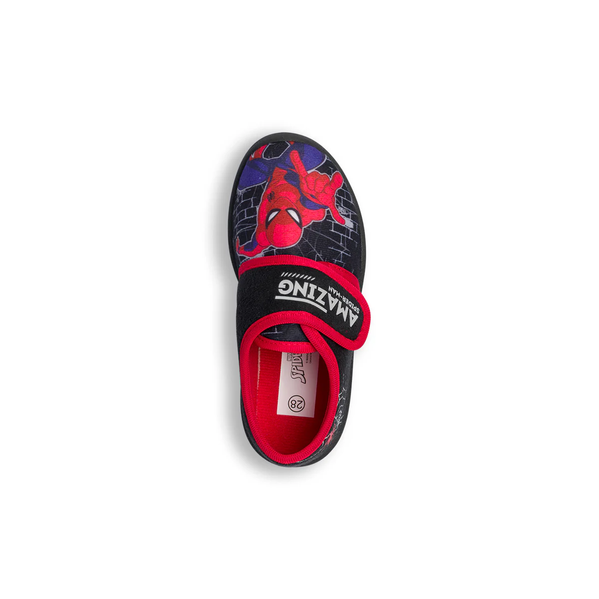 Pantofole da bambino nere con stampa Spiderman - Image 8