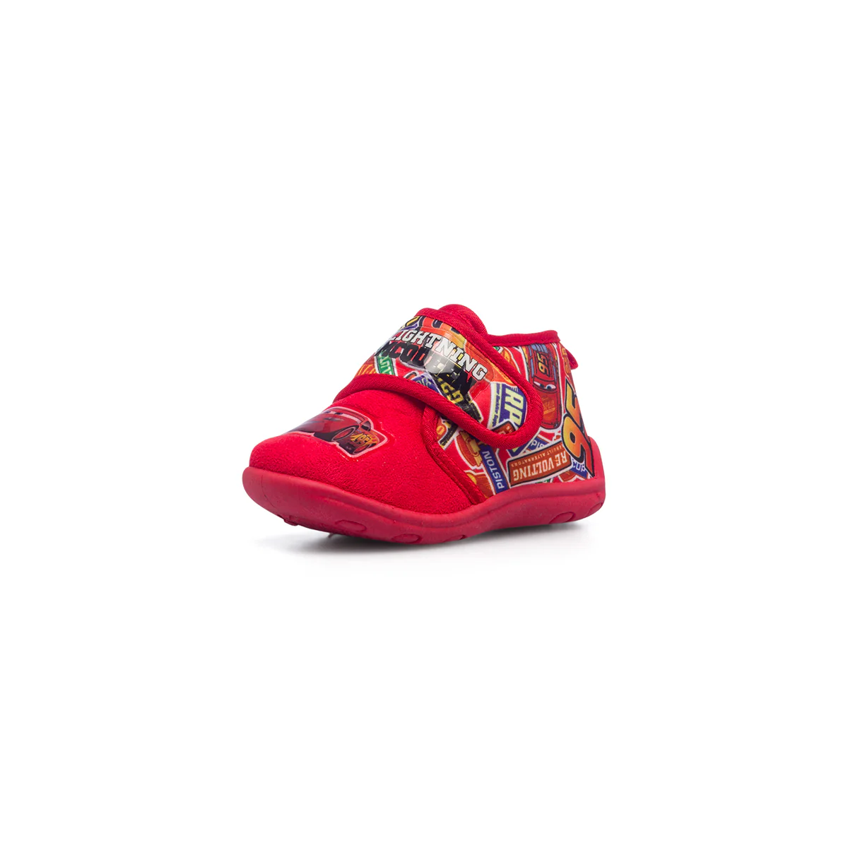 Pantofole da bambino rosse con stampa Cars - Image 2