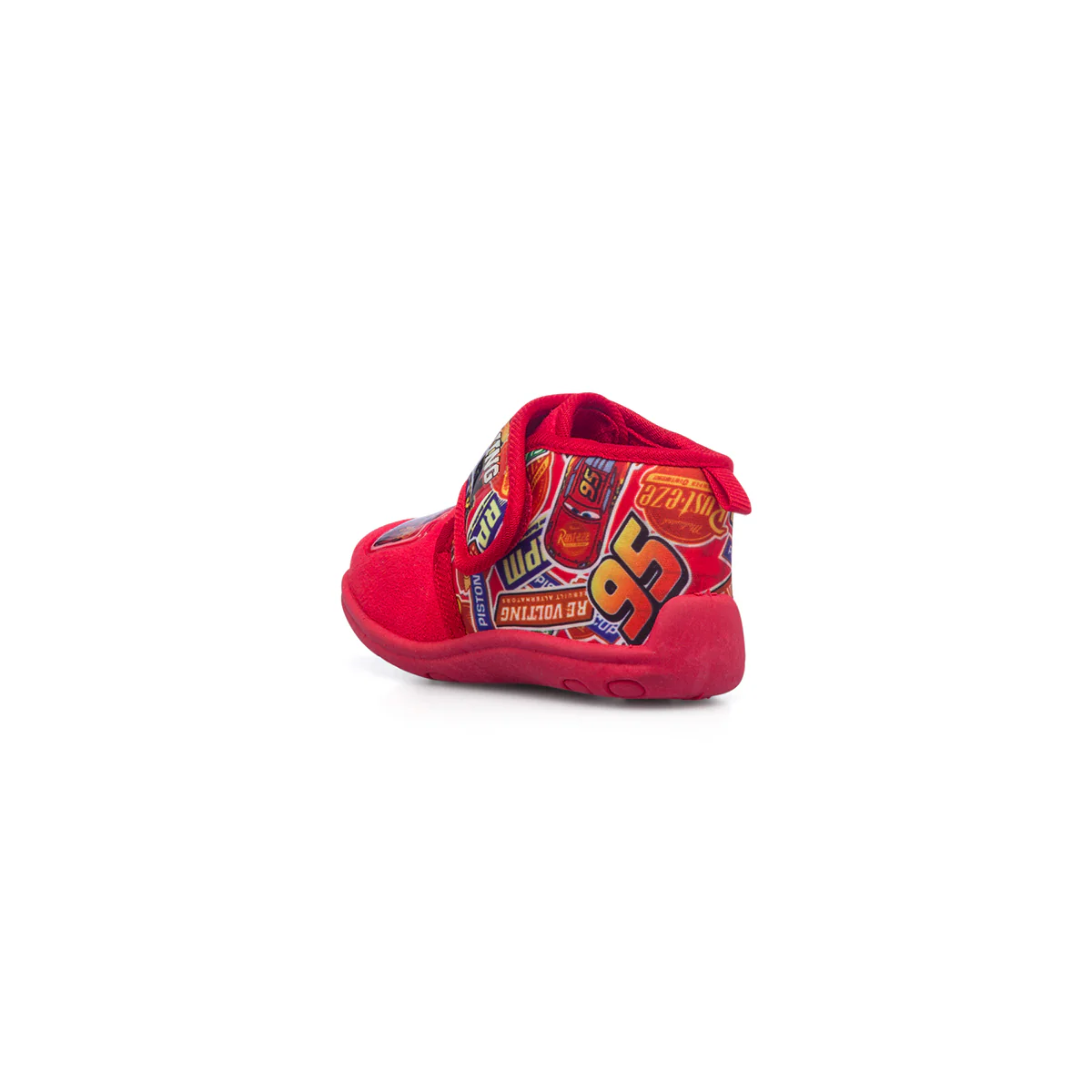 Pantofole da bambino rosse con stampa Cars - Image 3