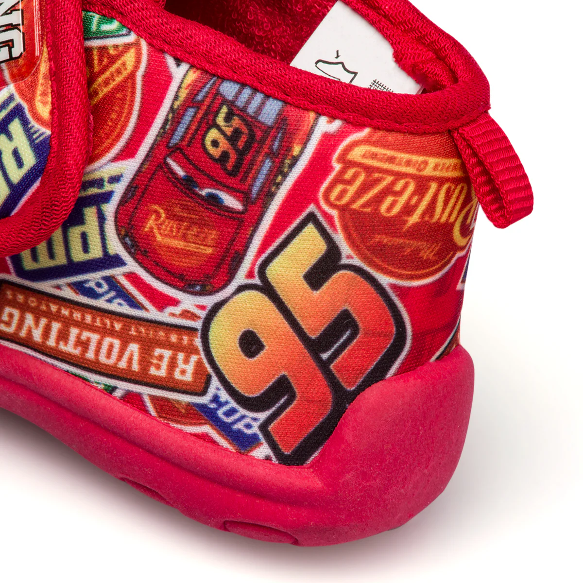 Pantofole da bambino rosse con stampa Cars - Image 7