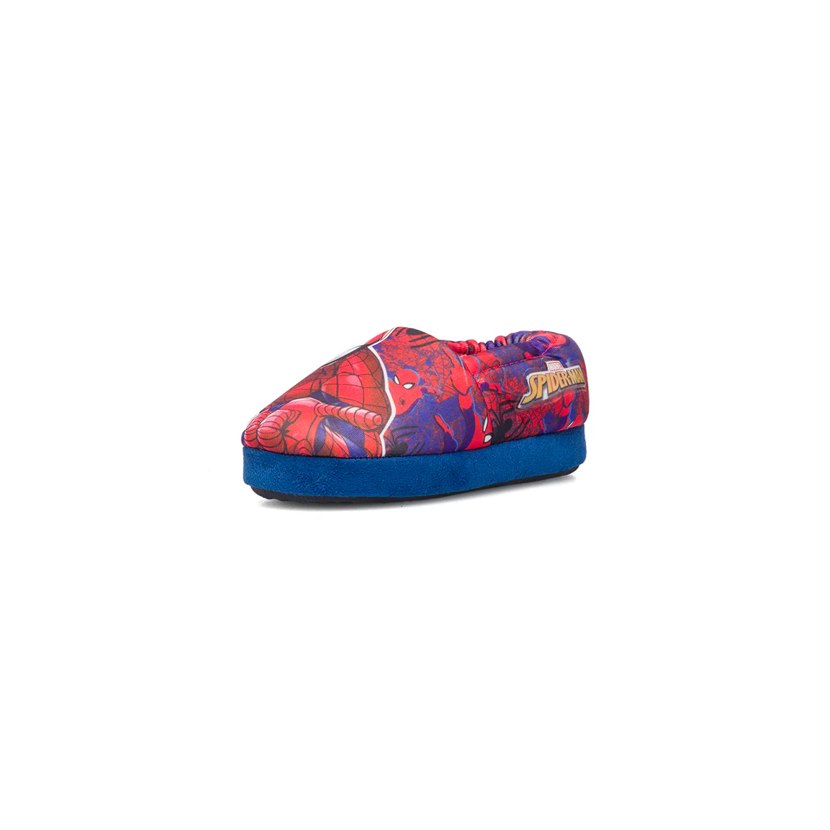 Pantofole da bambino rosse e blu con stampa Spiderman - Image 2