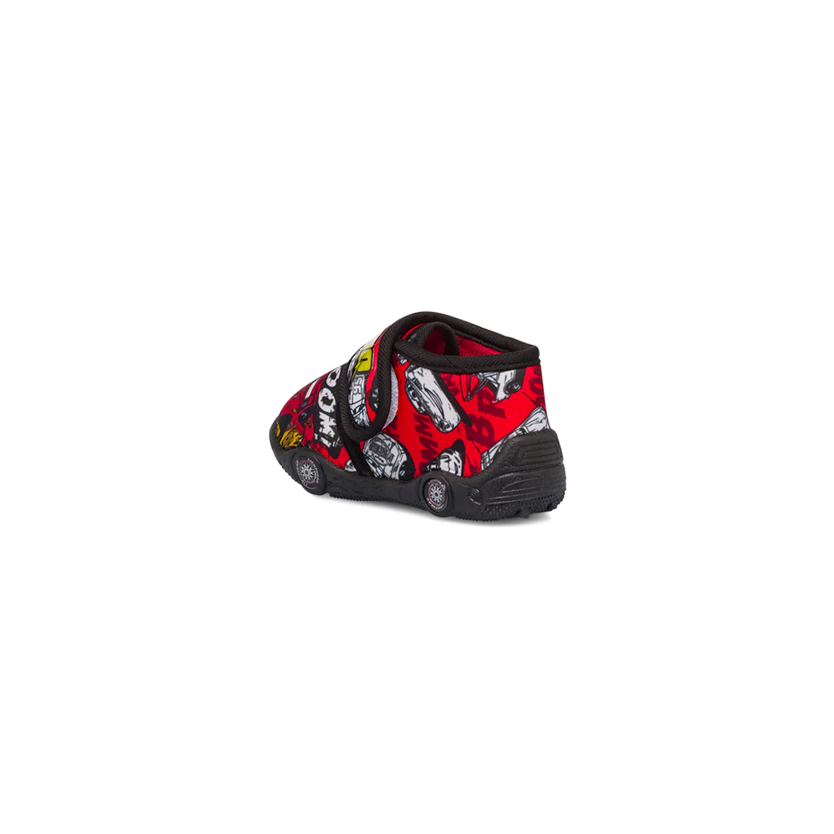Pantofole da bambino rosse e nere con logo Cars - Image 3