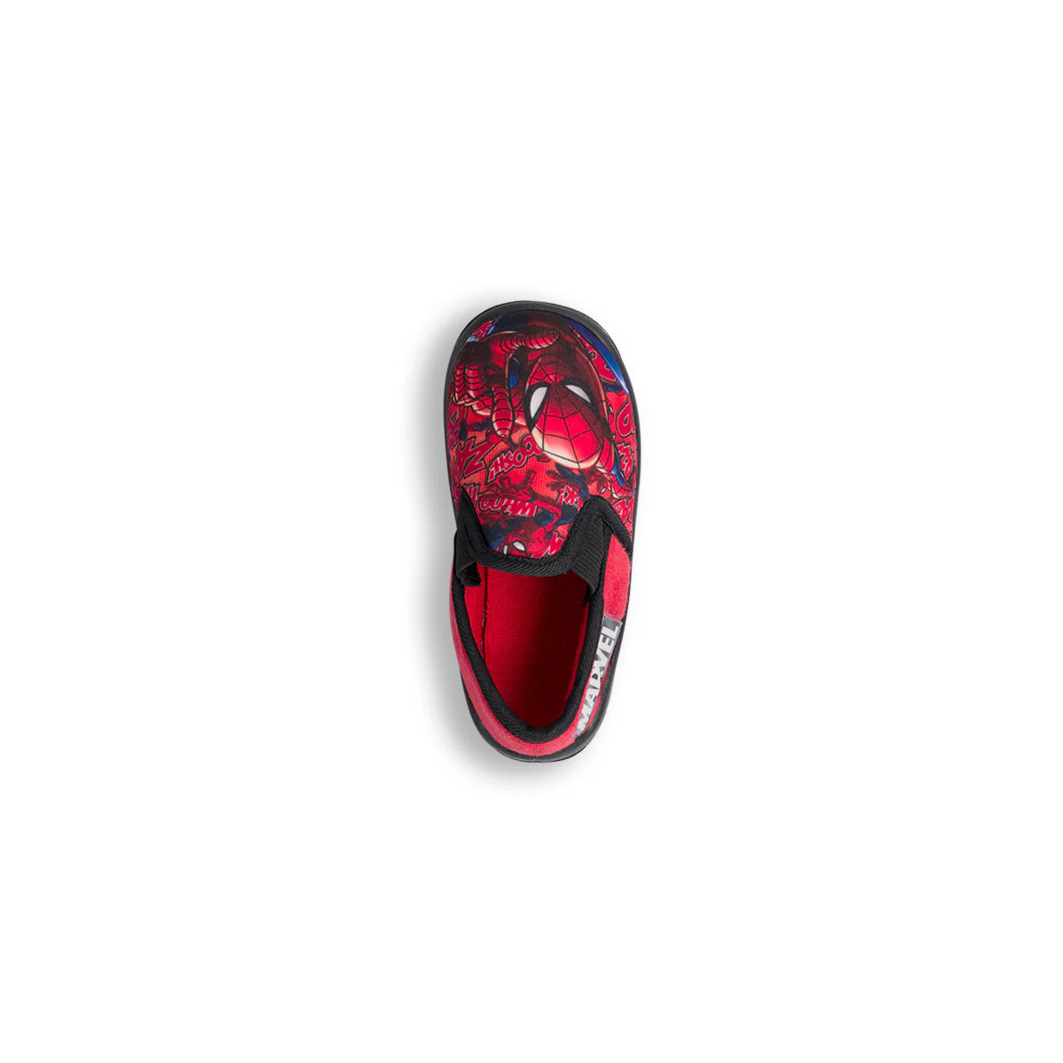 Pantofole da bambino rosse e nere con logo Spiderman - Image 6