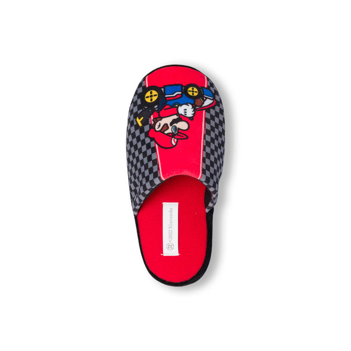 Pantofole da bambino rosse e nere con stampa Super Mario - Image 7