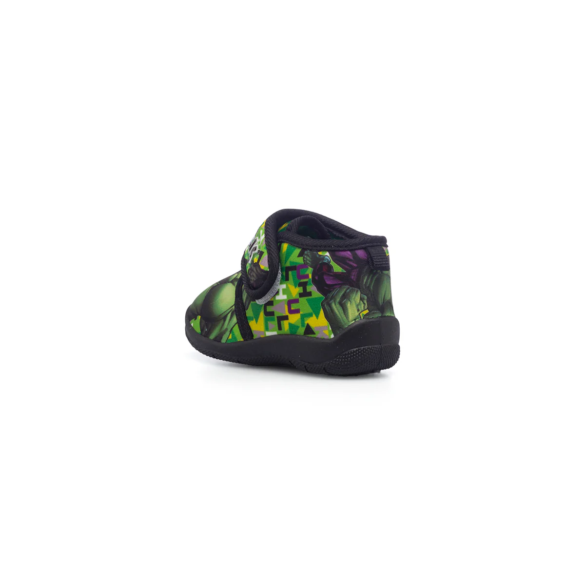 Pantofole da bambino verdi con stampa Hulk - Image 3