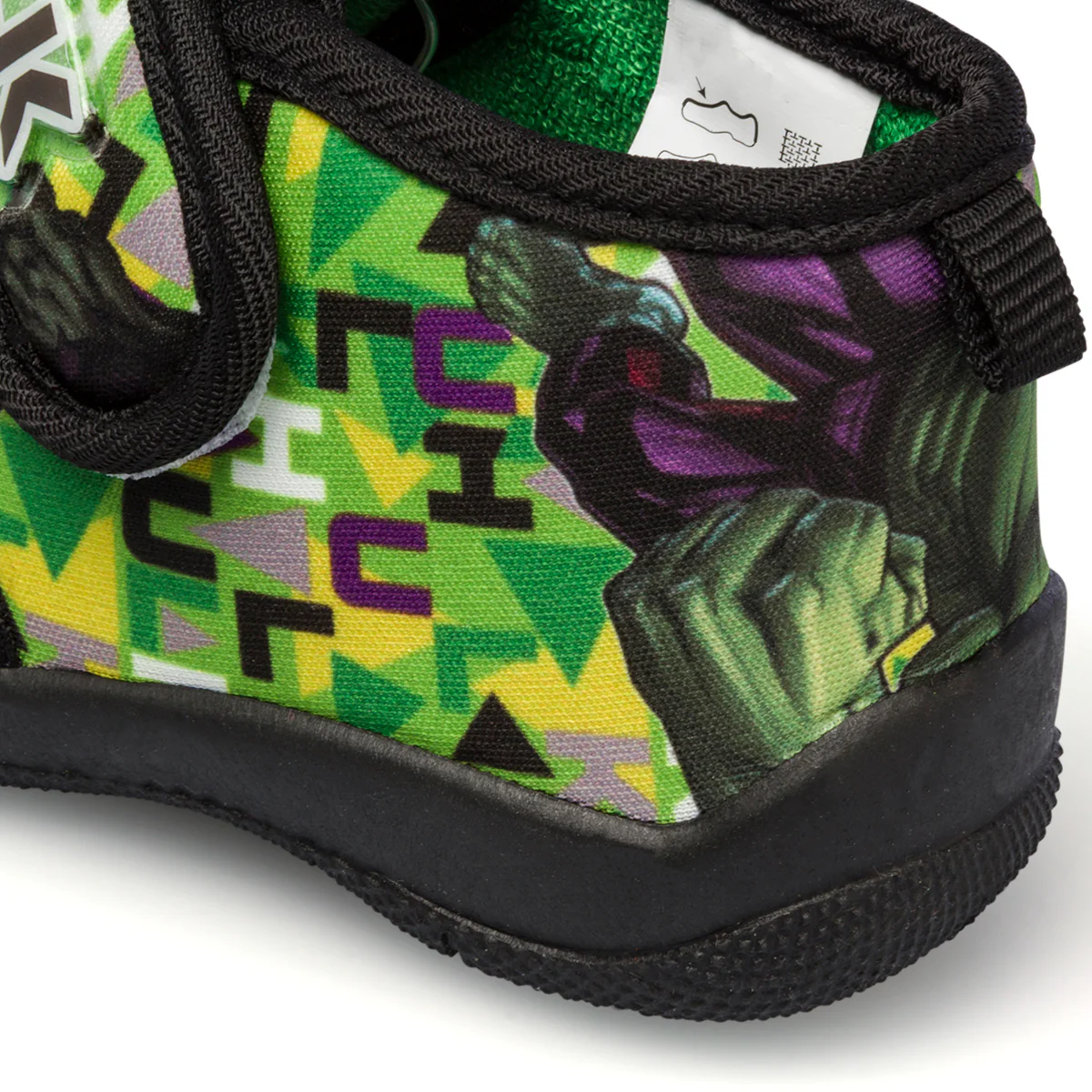 Pantofole da bambino verdi con stampa Hulk - Image 7