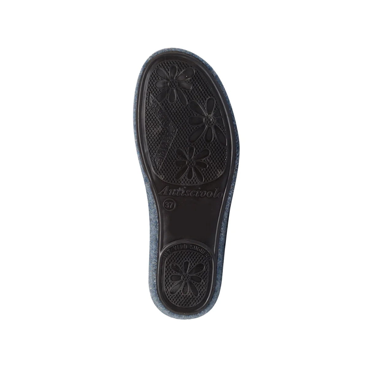 Pantofole da Donna Blu con Fiore Decorativo StilRosa - Image 6