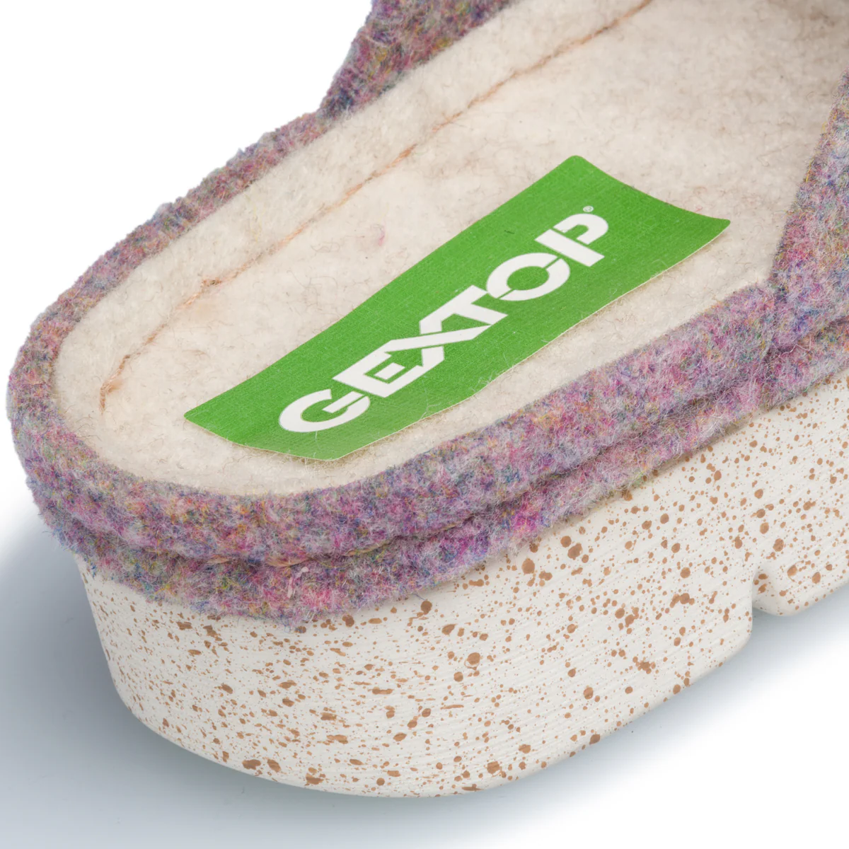 Pantofole da donna lilla con fiore Gextop - Image 7