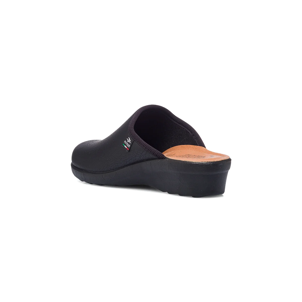 Pantofole da donna nere con sottopiede anatomico Fly Flot - Image 3