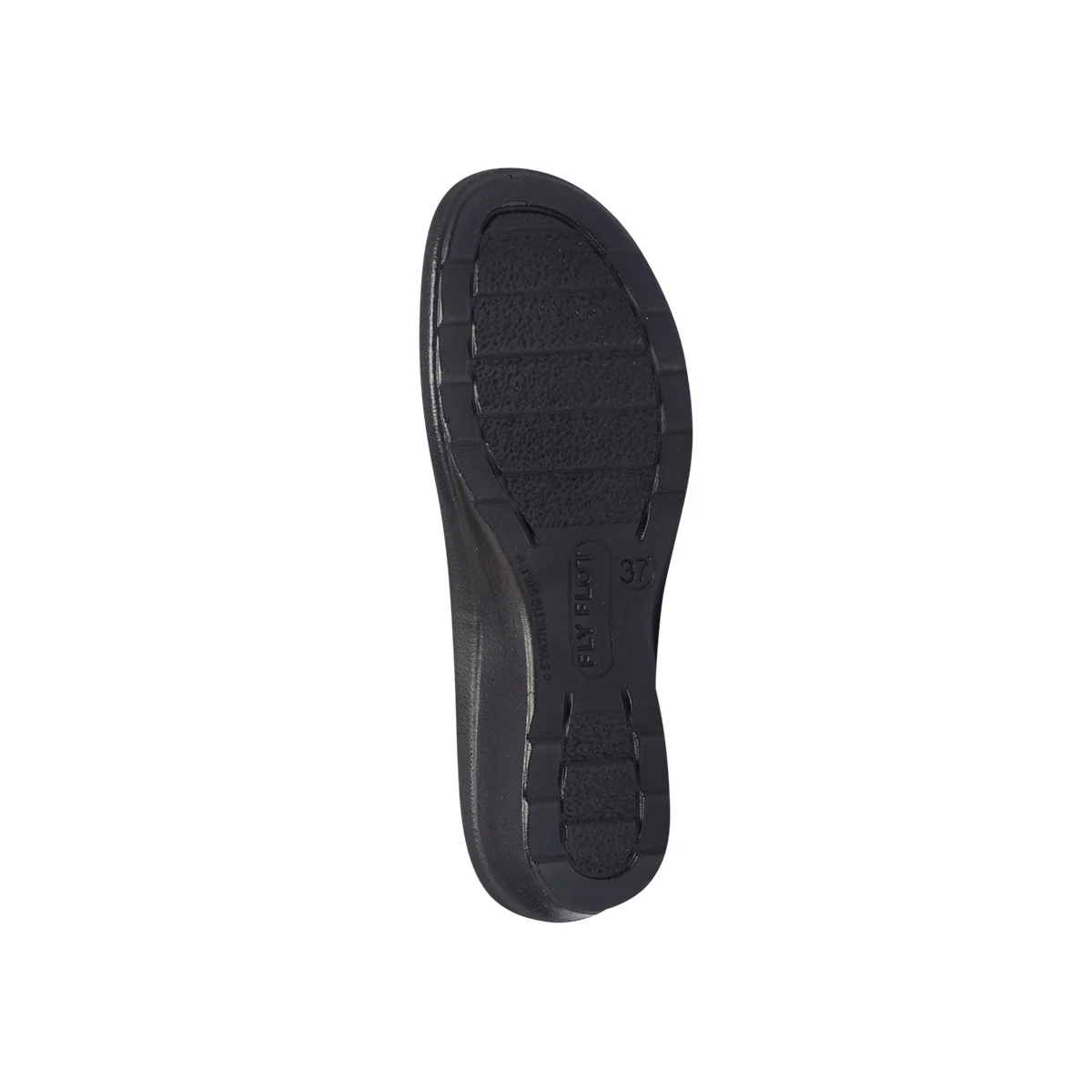 Pantofole da donna nere con sottopiede anatomico Fly Flot - Image 4