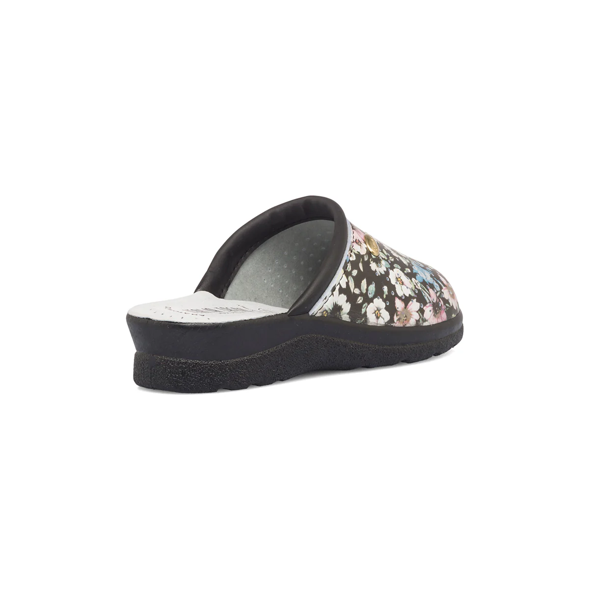 Pantofole da donna nere con sottopiede anatomico Italia Trend - Image 3