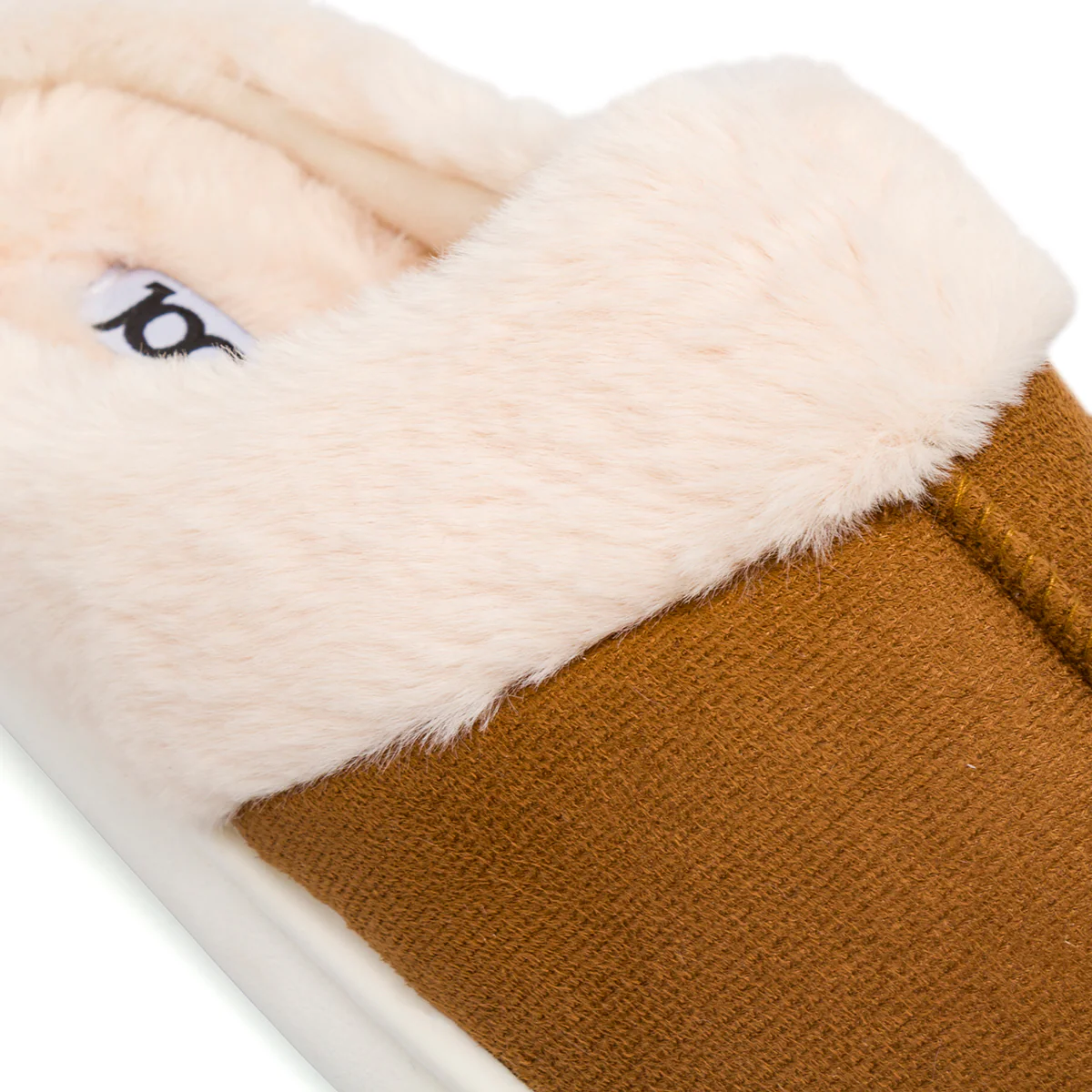 Pantofole da donna Ocra con interno in ecopelliccia Jog - Image 5