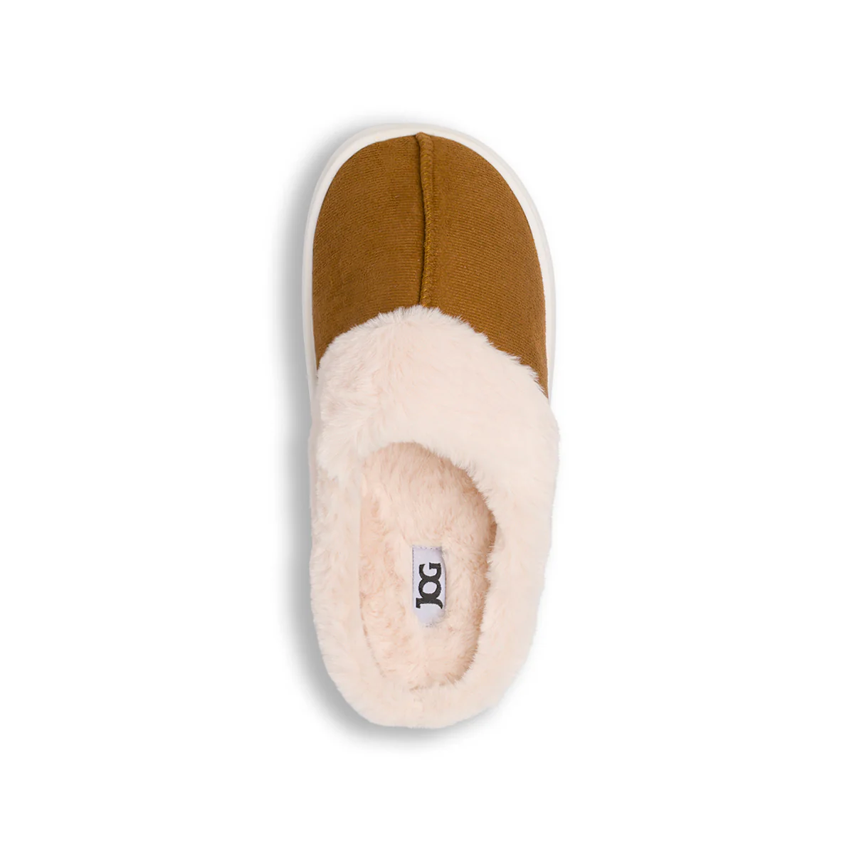 Pantofole da donna Ocra con interno in ecopelliccia Jog - Image 6